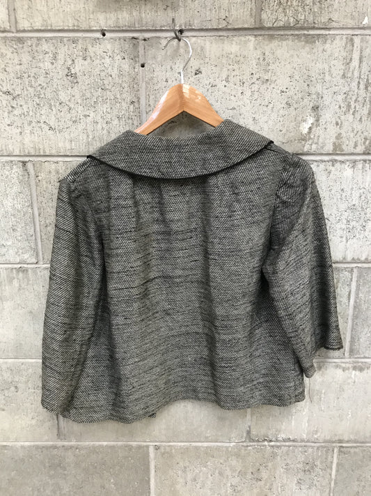 NZ VINTAGE / linen jacket / 12 (3756977118109186679)