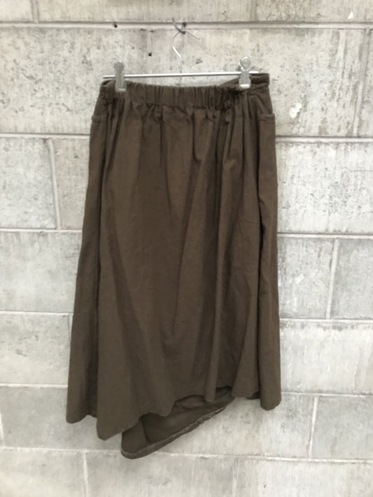 HANDMADE / linen skirt / s (3758015292806902252)