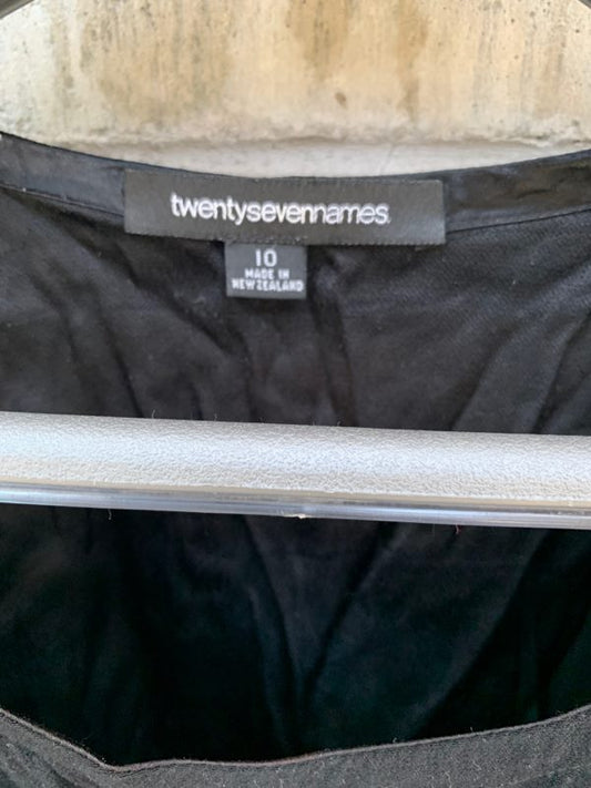 vintage / TWENTYSEVENNAMES / silk mini / 10 / made in nz (3759936192692106815)