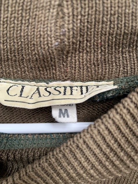 NZ VINTAGE KNITWEAR / CLASSIFIED turtleneck/ M (3763547509370459181)