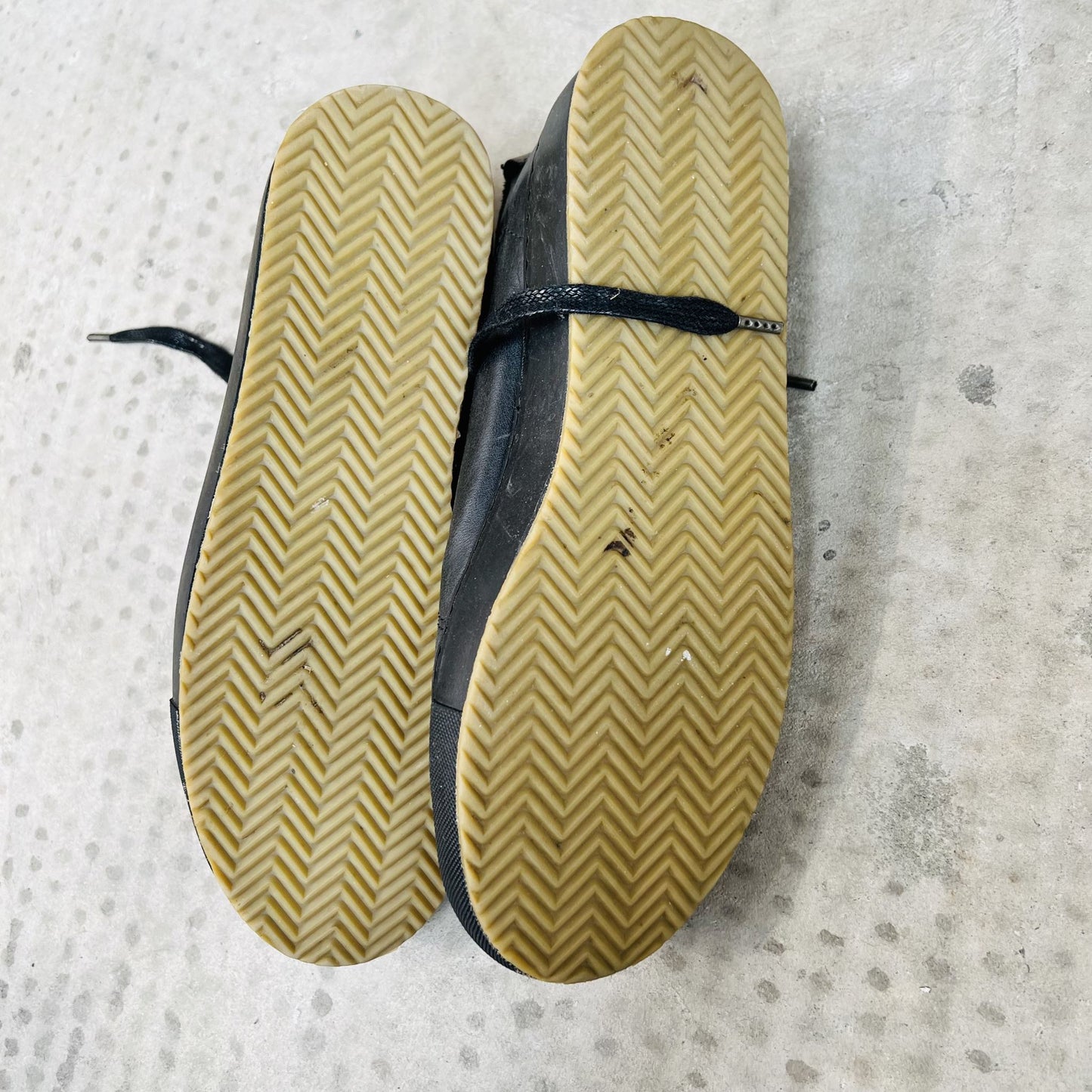 GARMENT PROJECT / black leather sneakers / 41 (3781006624895657257)