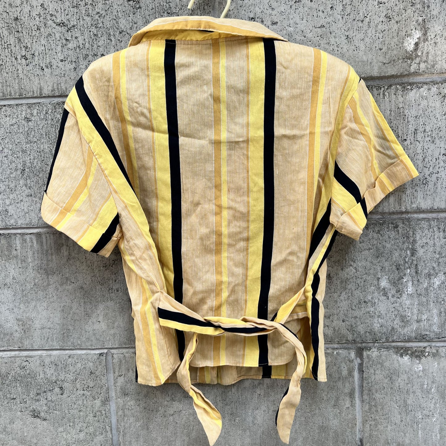 ZARA / crop cotton shirt / xs (3781884317060469856)