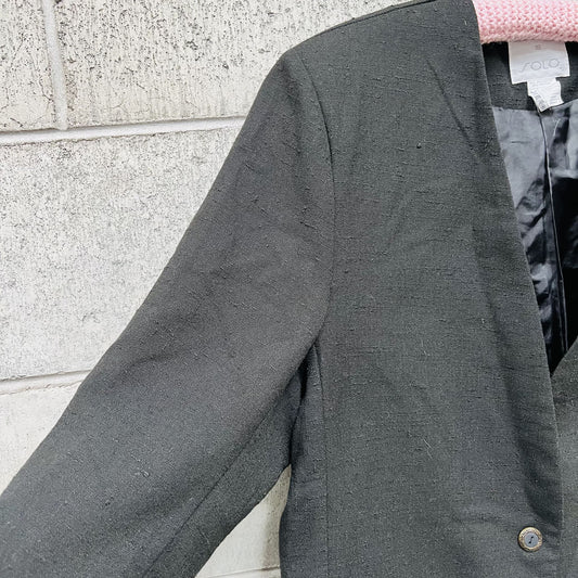 NZ vintage / oversized blazer / m (3785437148372852963)