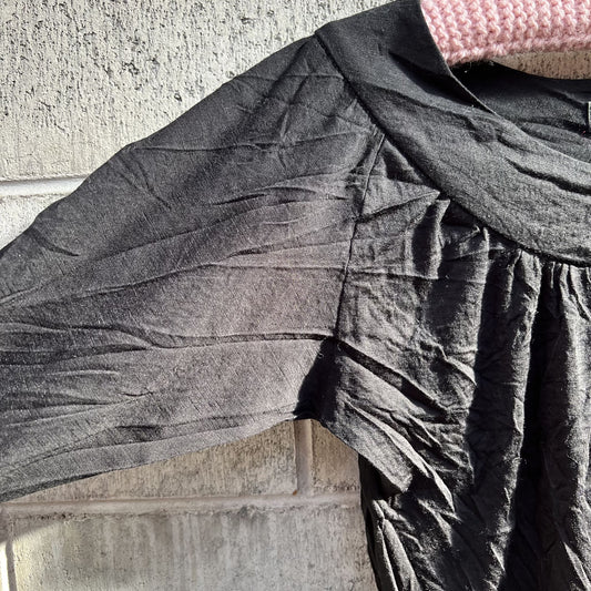 NZ VINTAGE / WARWICK WOODFIELD merino dress or underdress / 10 (3788256244236435652)