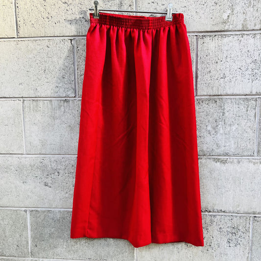 NZ vintage / red skirt / s (3790769320201473457)