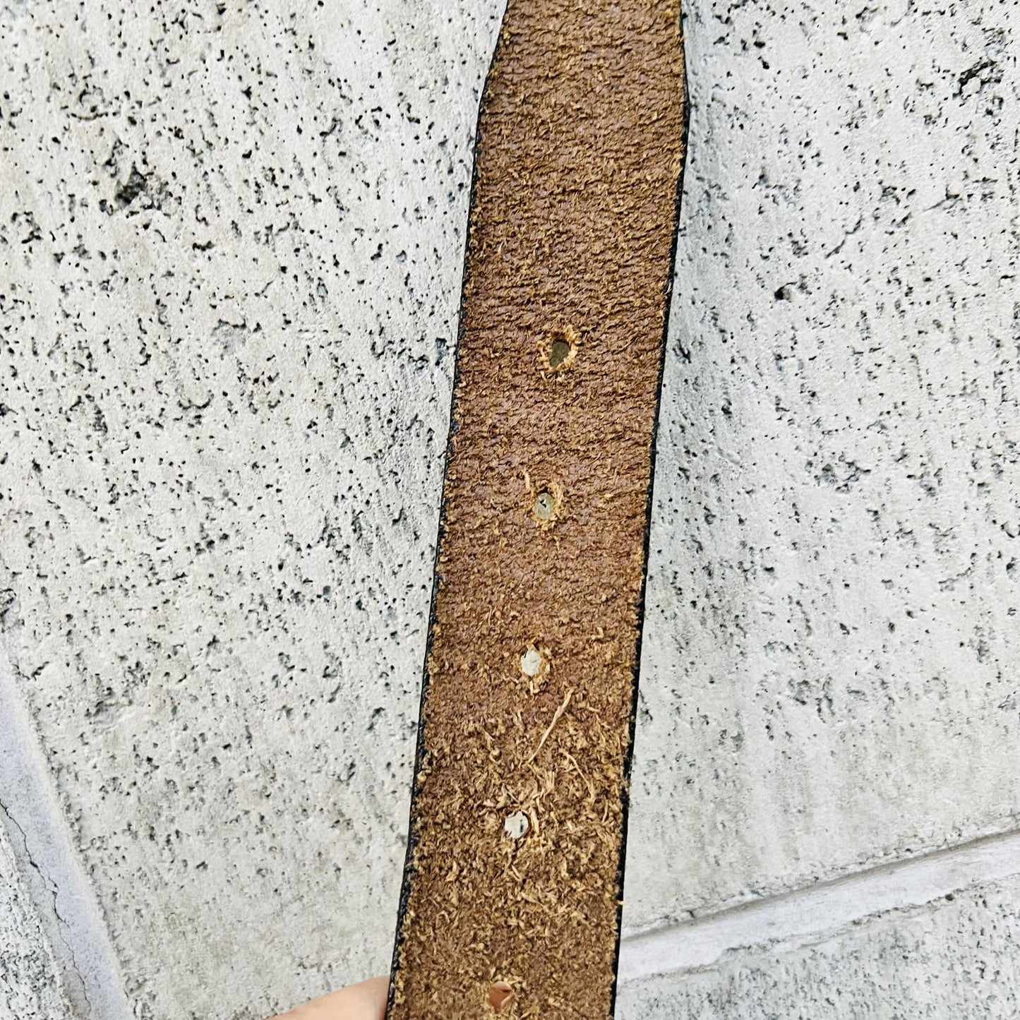 black leather belt / s (3790770908545094172)