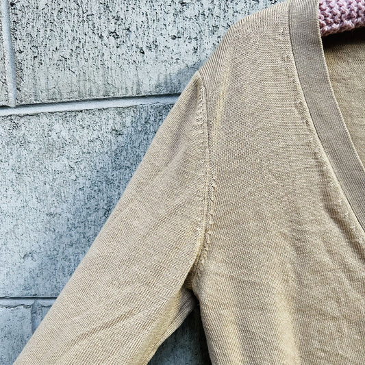 mine / v neck long cardigan / S (3791363592526978619)