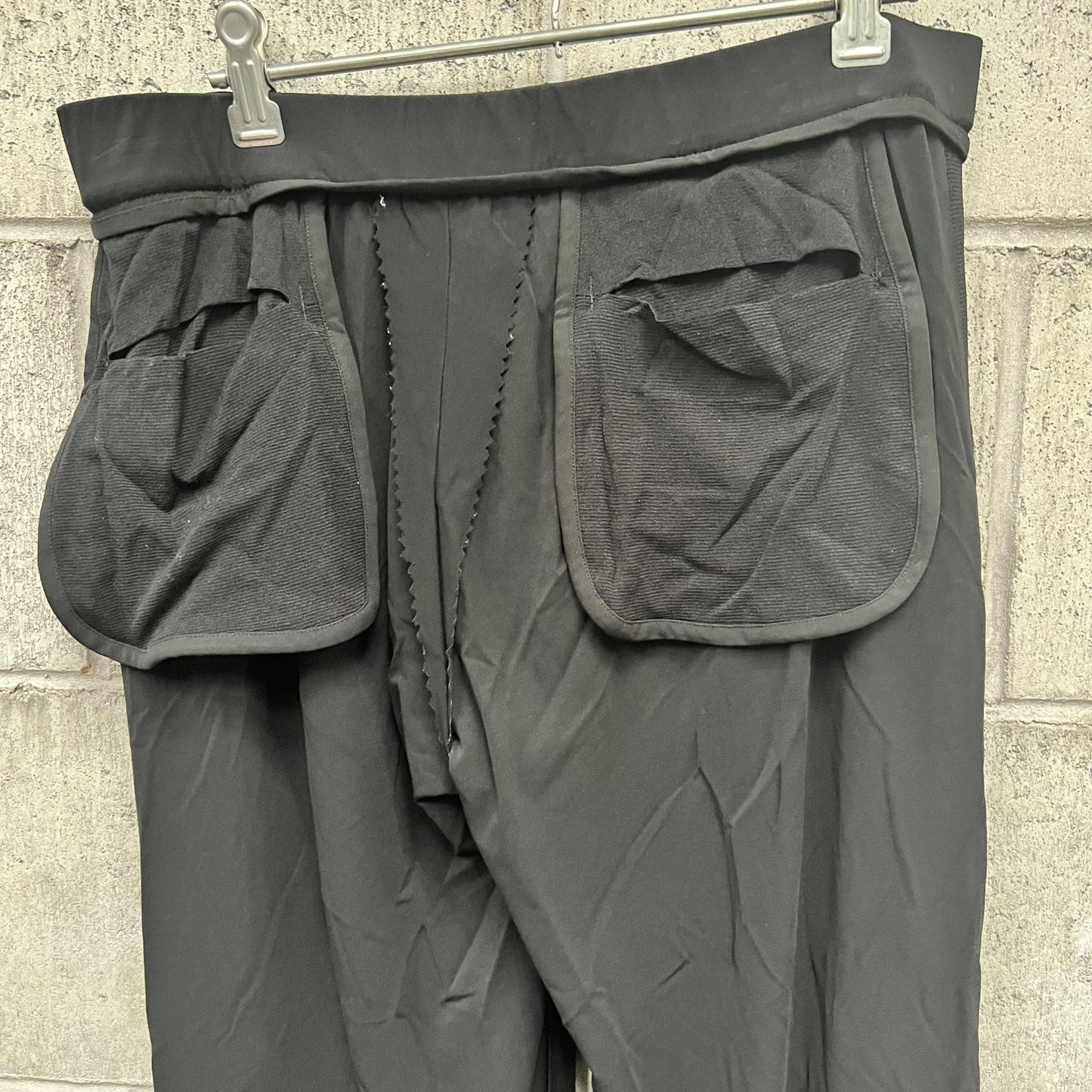 NOLITA / black mesh pants / 32 / made in Italy (3793098574016410289)