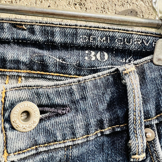 LEVI'S / demi curve straight leg / 30 (3793702373797378678)