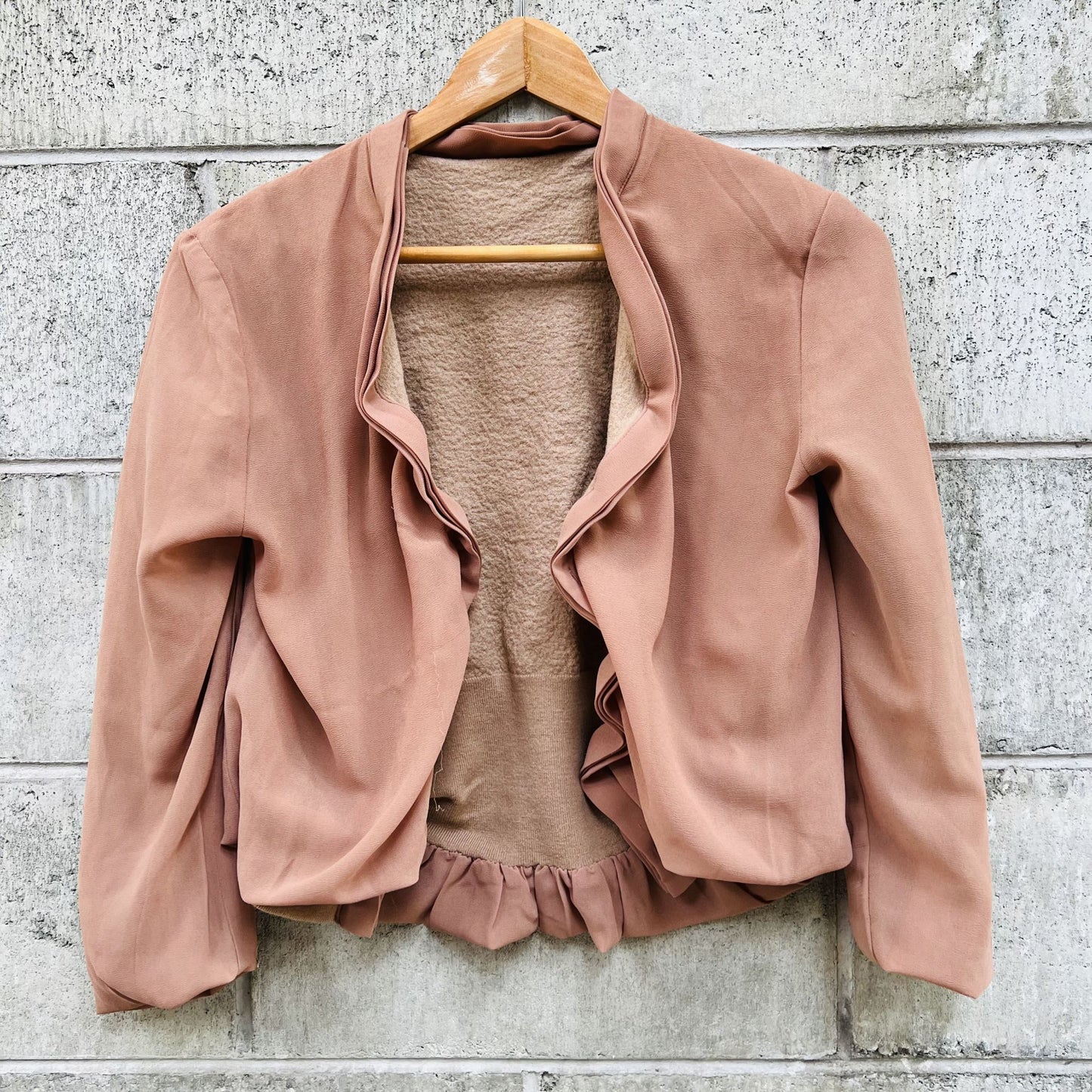 JNBY / reversible wool jacket / s (3795515645326265458)