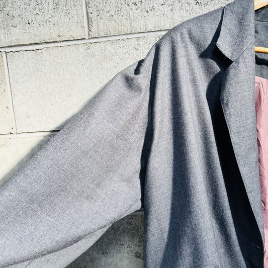 VINTAGE /oversized wool jacket / L (3795609013371700642)