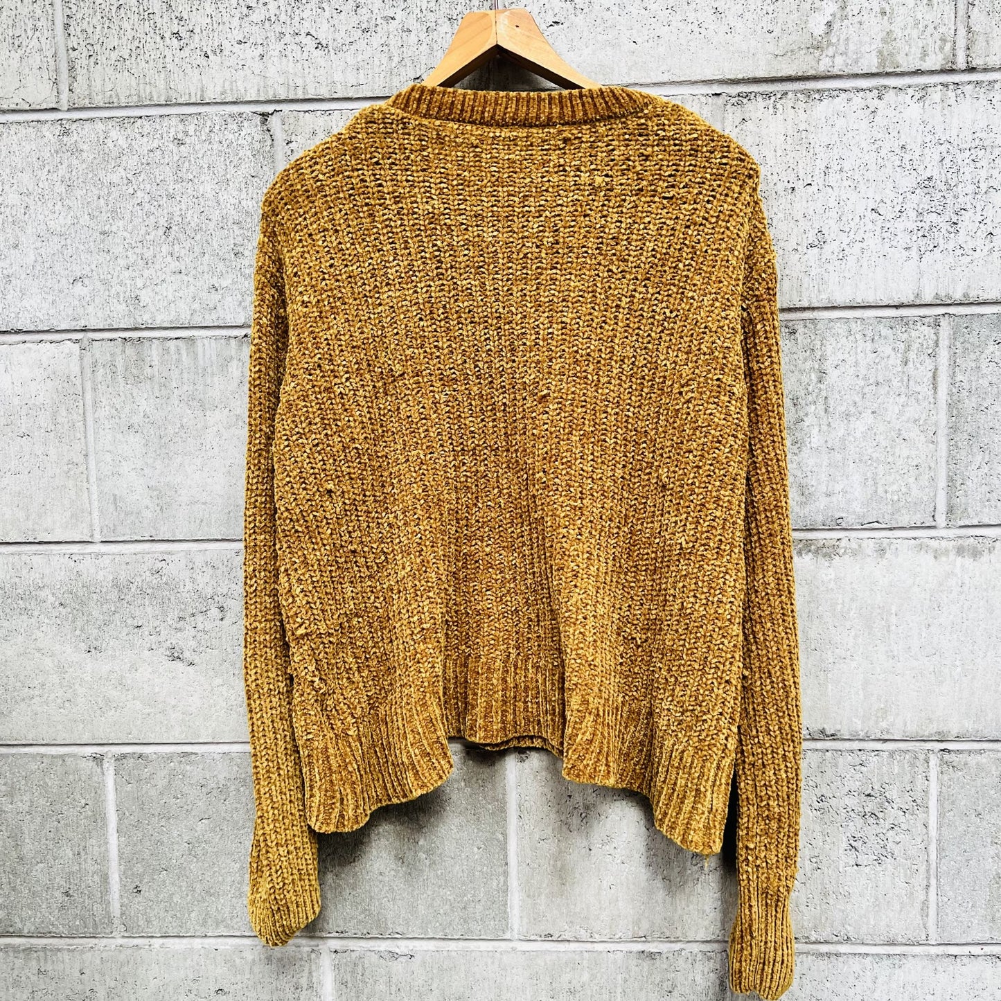 mustard / chenille jumper (3797325907073861609)