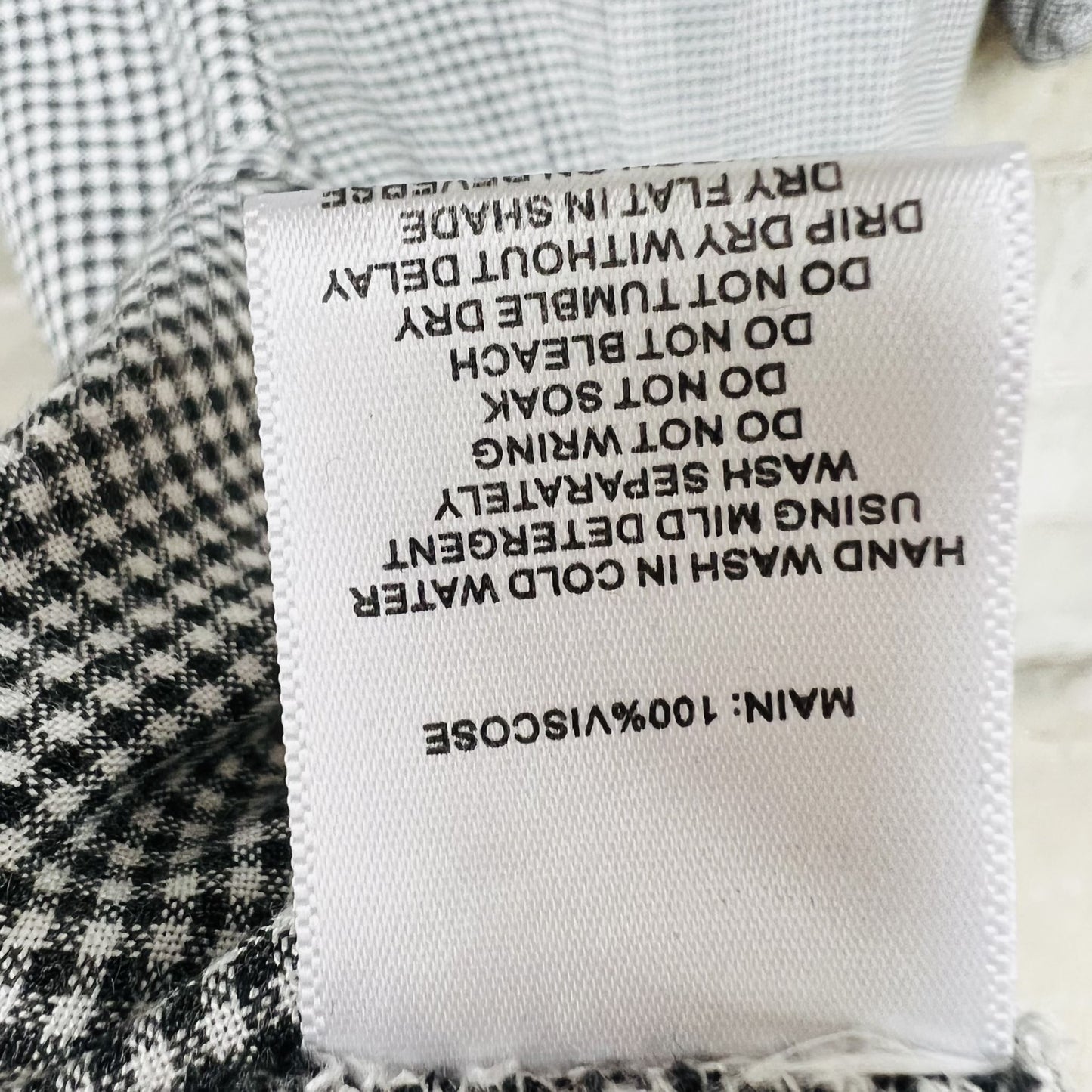 COOPER ST / gingham dress with ruffle hem / 8 (3800703470711295355)