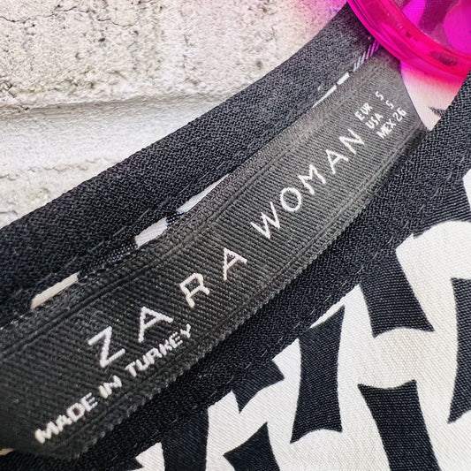 ZARA / contrast print sleeveless tank / S (3805975629688959663)