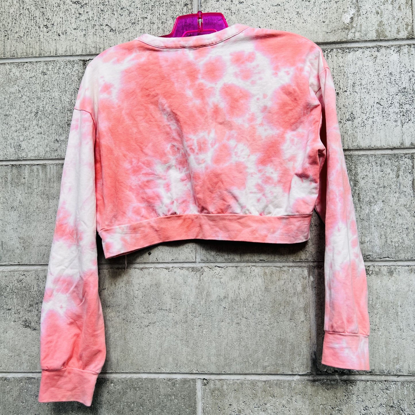 PRINCESS POLLY / crop henley with tiedye print / S (3808809620568153320)