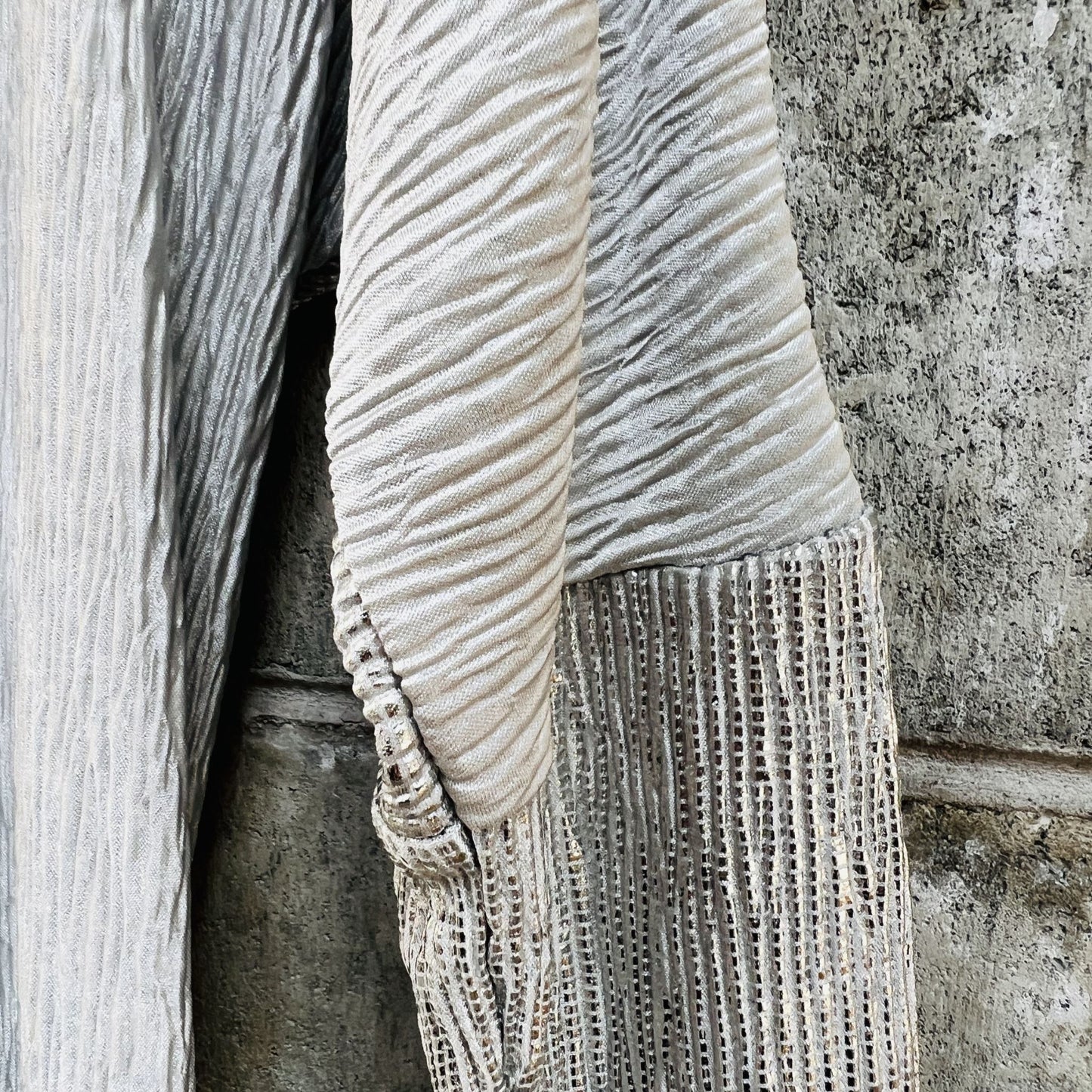 FATE + BECKER / silver oversized top / 8 (3812527263868873952)