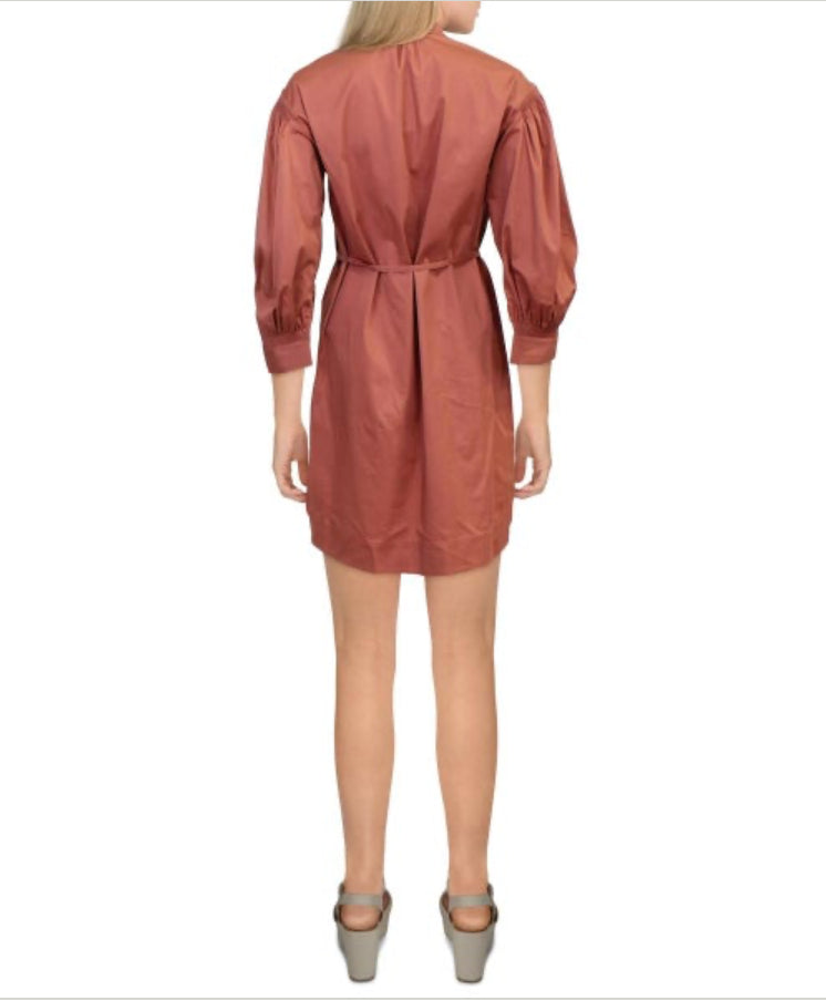 REBECCA TAYLOR / belted mini dress / S (3813651072458711687)