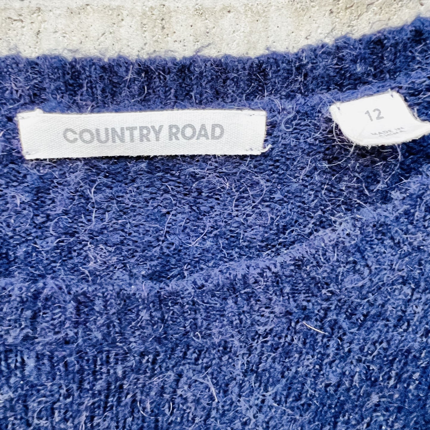 COUNTRY ROAD / mohair jumper with frill / 12 (3819884879078529753)
