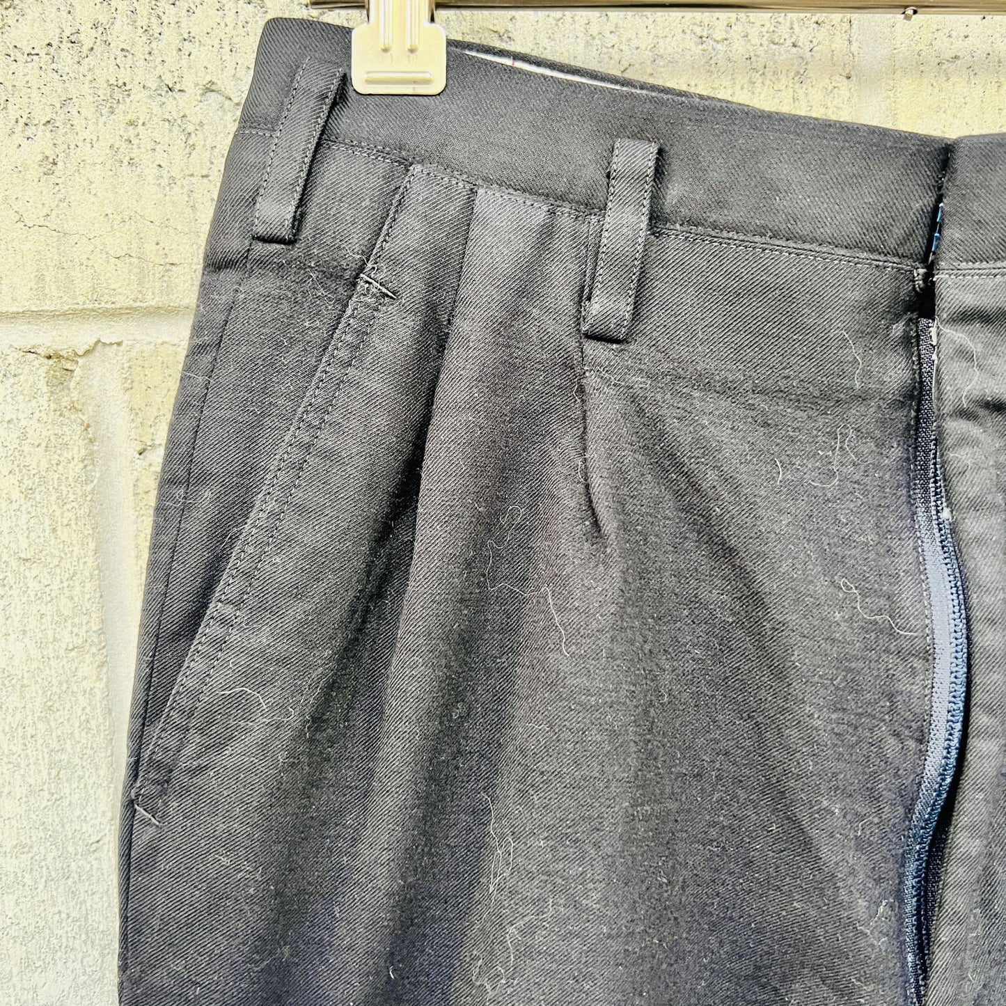 japanese vintage / 1990s tailored wool high waisted pants by mr yoshida / s (3820653770113010689)
