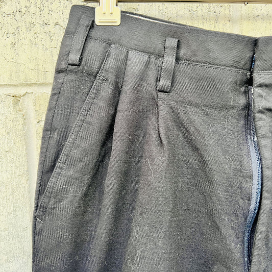 japanese vintage / 1990s tailored wool high waisted pants by mr yoshida / s (3820653770113010689)