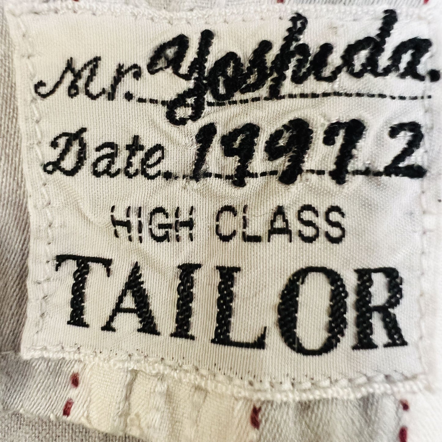 japanese vintage / 1990s tailored wool high waisted pants by mr yoshida / s (3820653818403965259)
