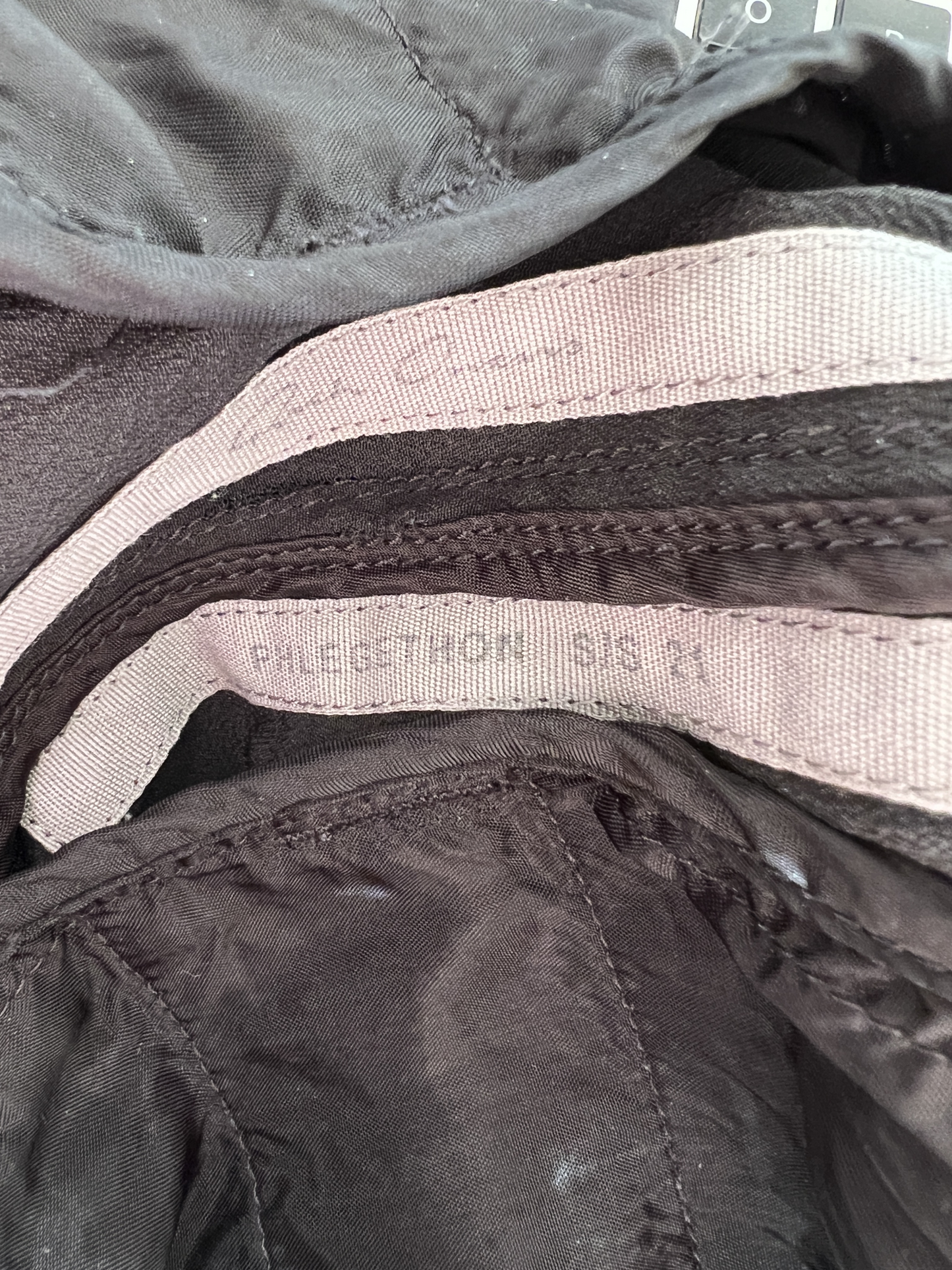 RICK OWENS / 2021 silk pants / xs (3821632245739013832)