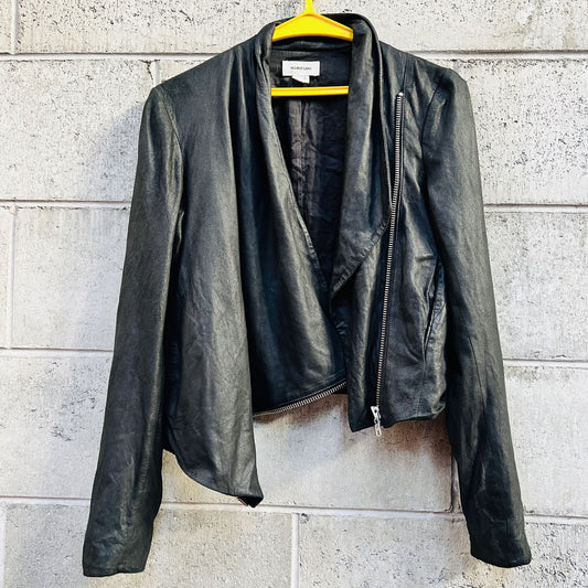 HELMUT LANG / leather jacket / S (3821689953823846017)