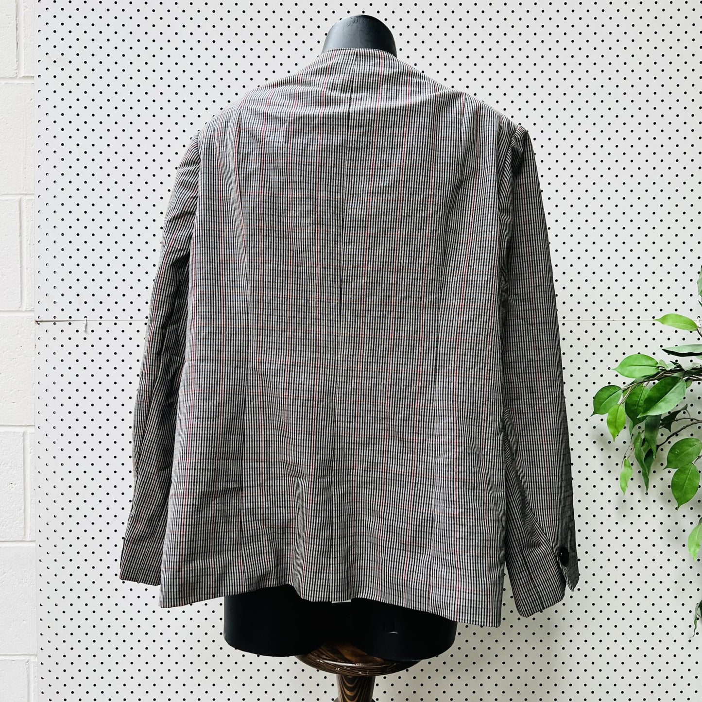 vintage / grey oversized wool jacket / L (3827668443351917127)