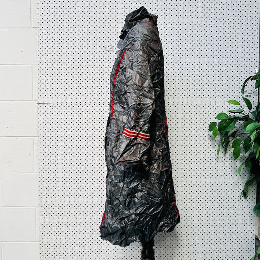 nz vintage / JETBLONDE / 00s crinkle jacket / 8 (3828181960011712078)