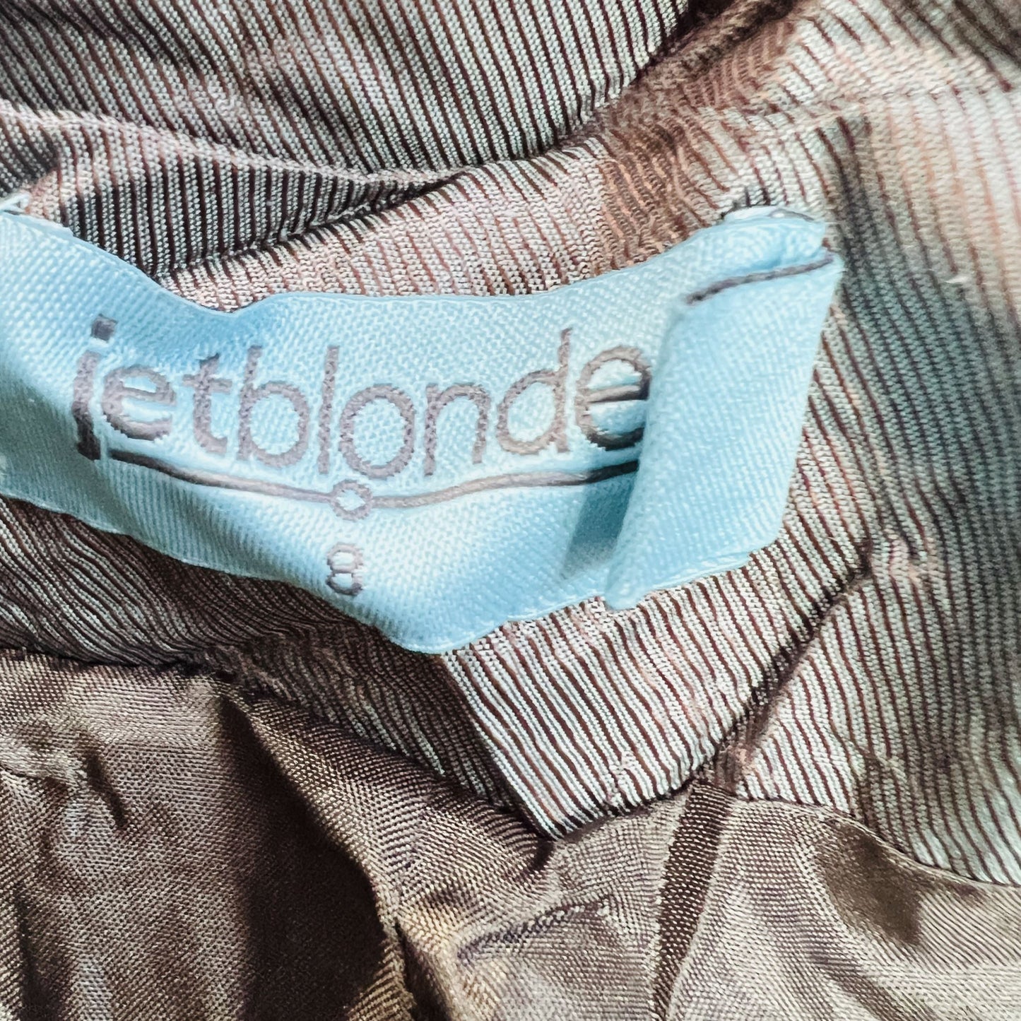 nz vintage / JETBLONDE / 00s crinkle jacket / 8 (3828181970070198900)