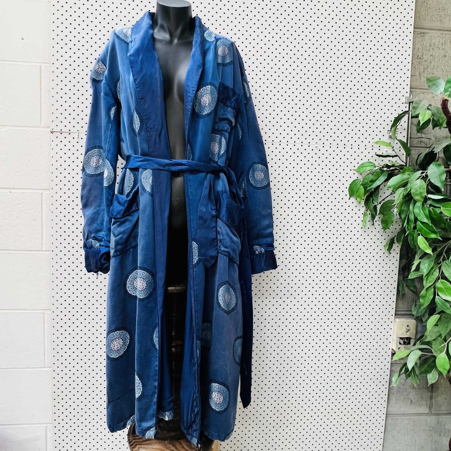 VINTAGE / silk robe / M Lingerie & sleepwear
