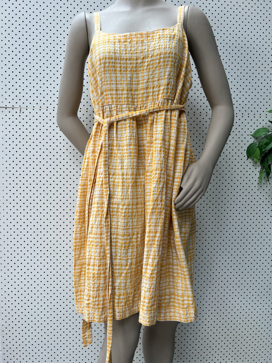 TWENTY-SEVEN NAMES / tropicana dress in dandelion / 10 / $460rrp (3832492951939816369)