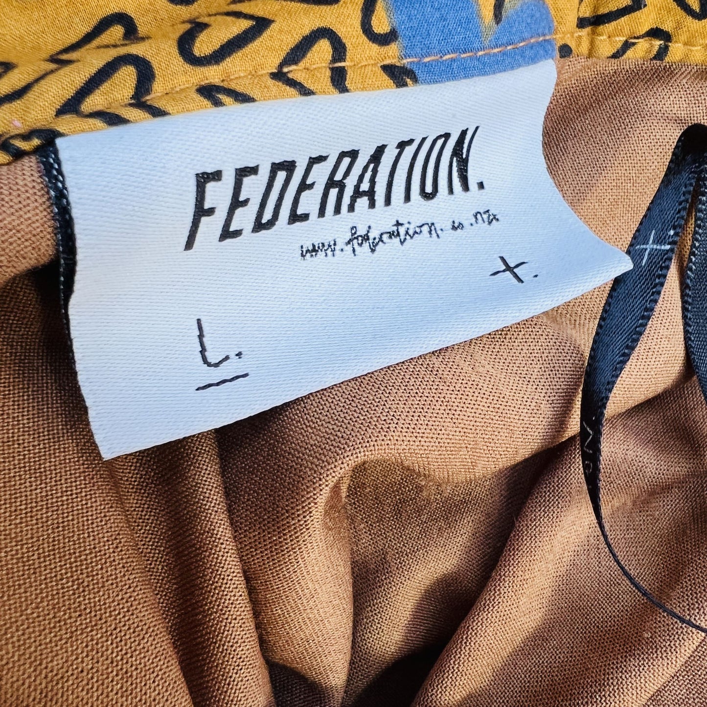 FEDERATION / butterfly skirt / L (3833873645430255446)