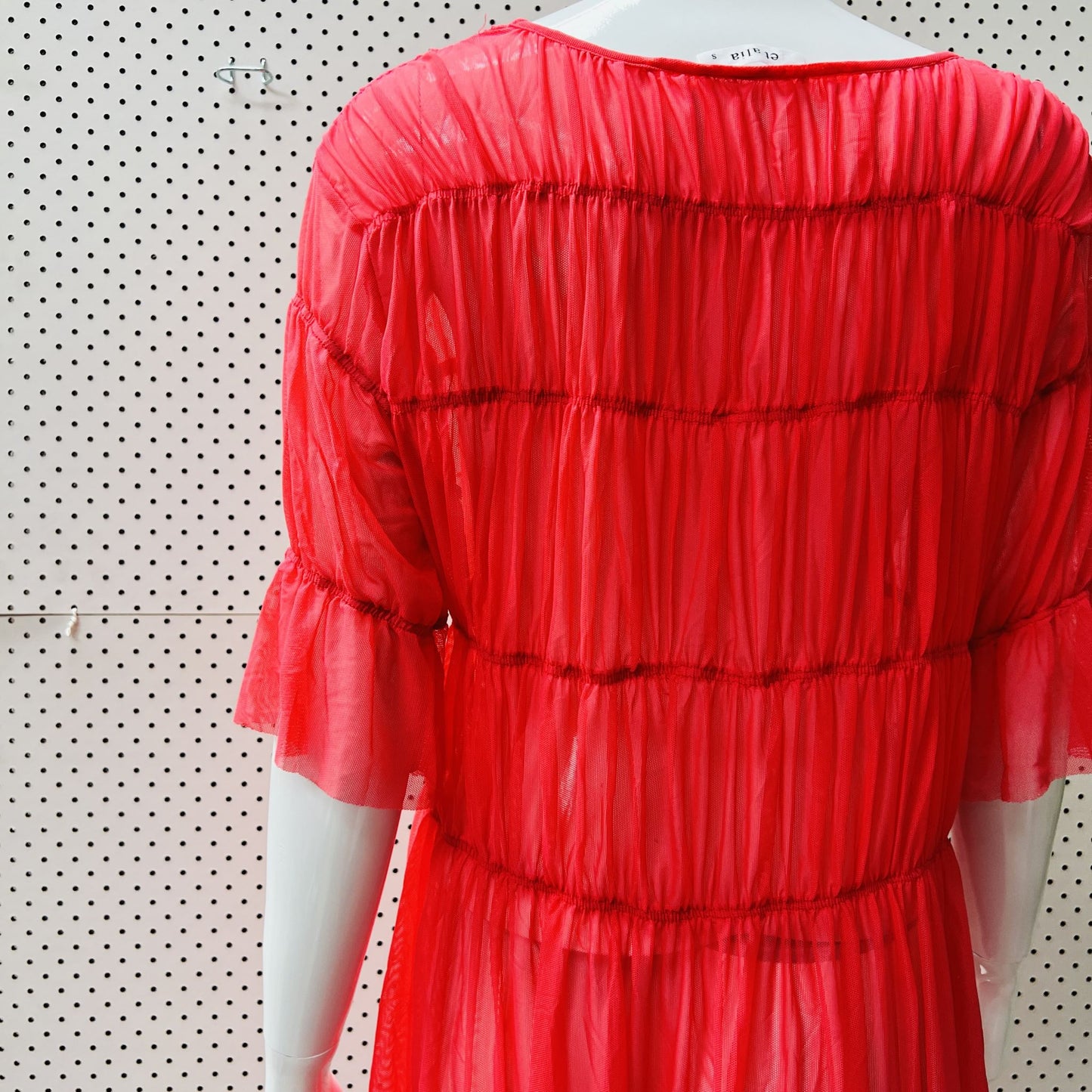 ET ALIA / sheer tulle dress / L / $190rrp / new with tags (3836980321684319410)