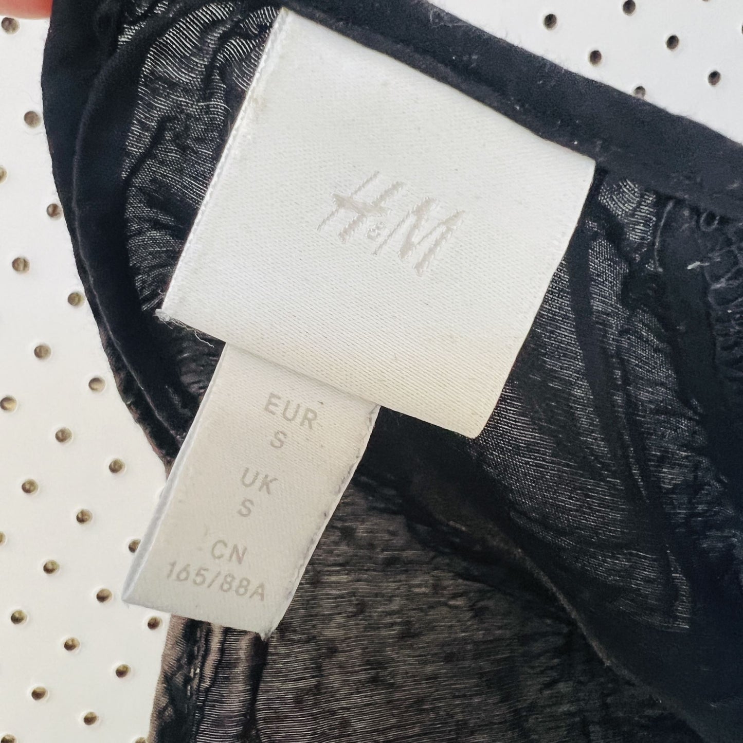 black tiered dress / s (3840355244493015372)