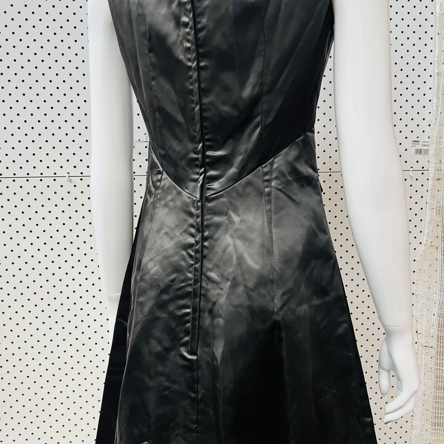 nz vintage / 1950s / ROYSTYLES / black cocktail maxi dress / S Vintage & retro