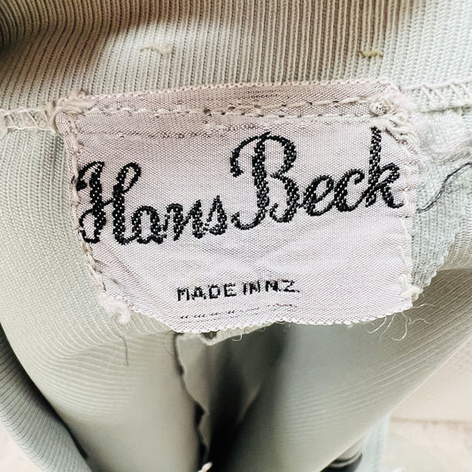 nz vintage / HANS BECK / 1960s green skirt / s (3842354877461366794)