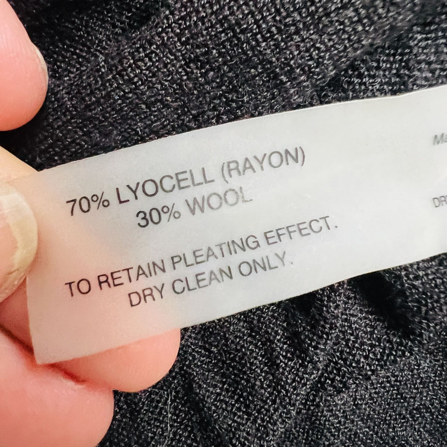 nz vintage / MARILYN SEYB / long sleeveless wool jacket / 12 (3847776321896129573)