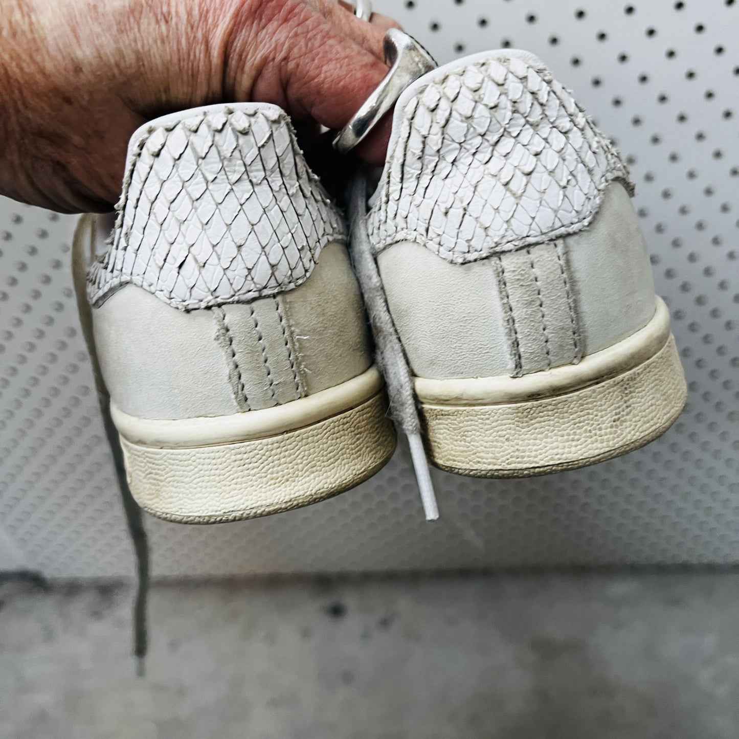 ADIDAS STAN SMITH / leather trainers / 36 (3851496241089066065)