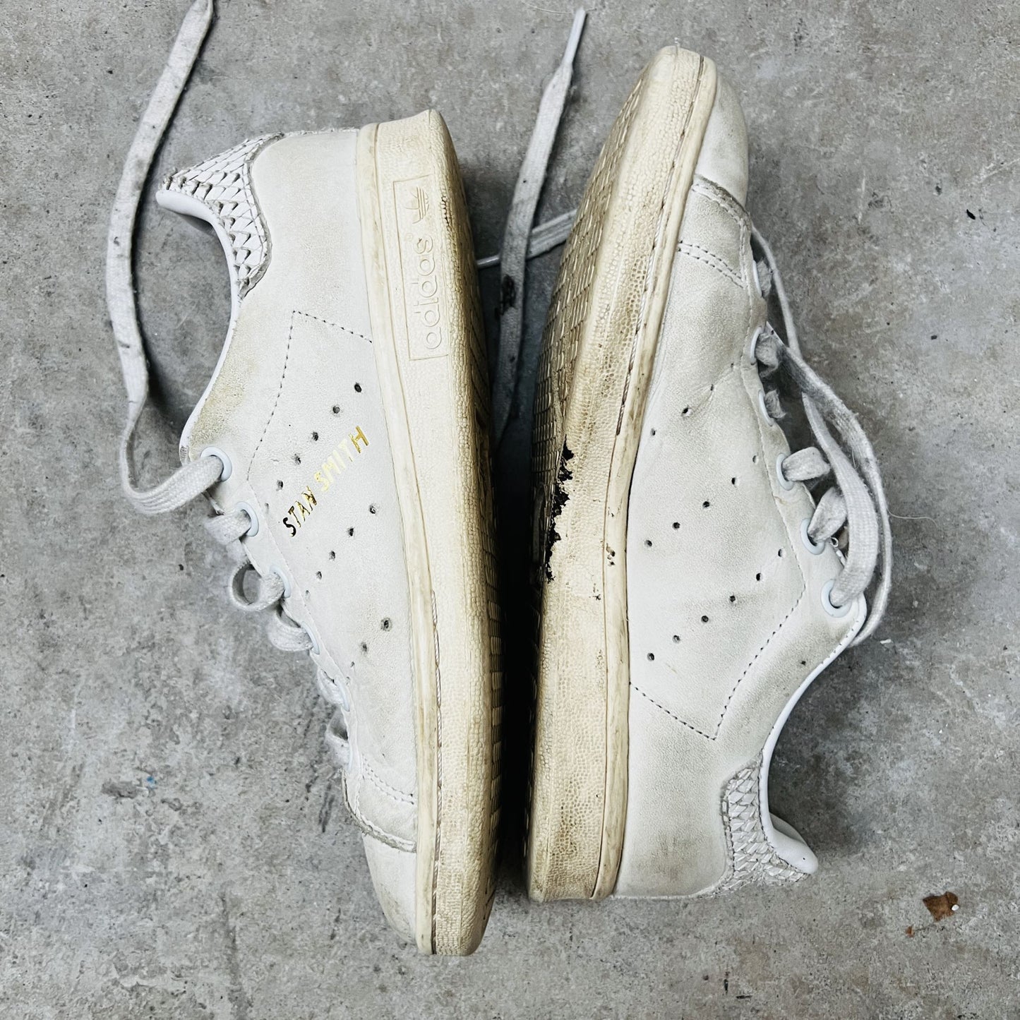 ADIDAS STAN SMITH / leather trainers / 36 (3851496274216597407)