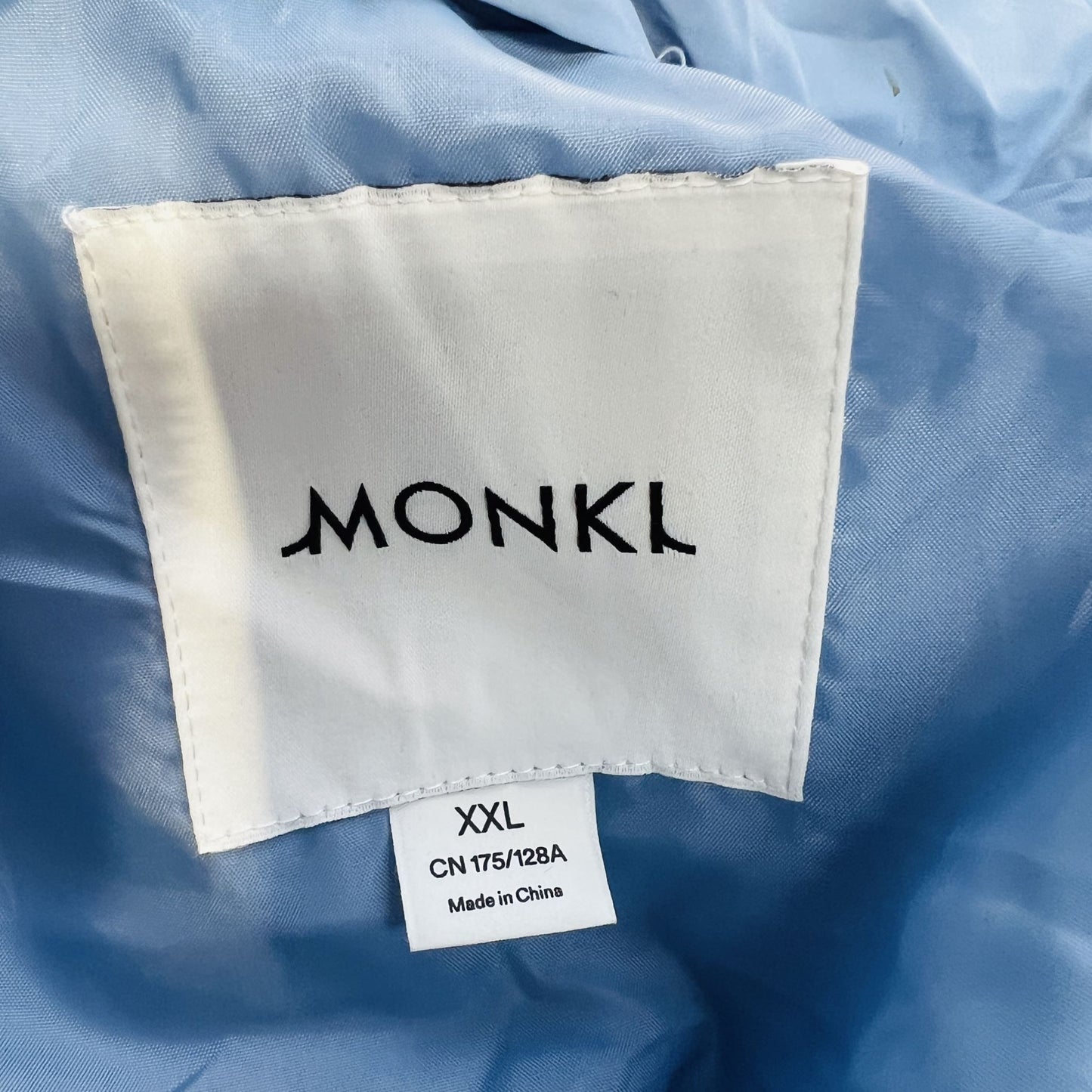 MONKI / padded jacket in baby blue / XXL (3853328820781596146)