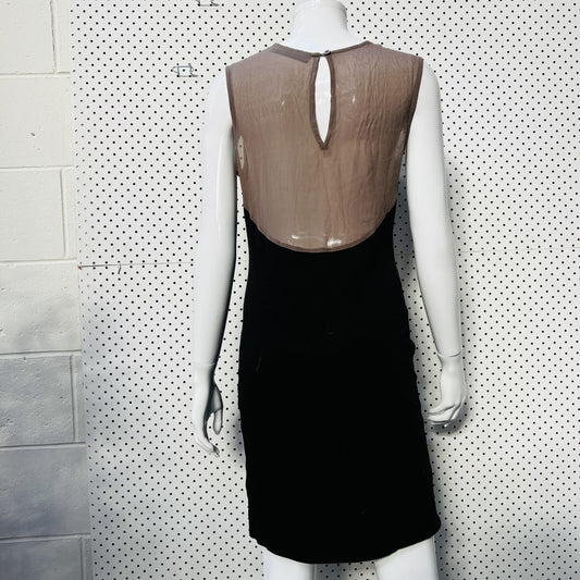 ALPHA60 / silk + rayon casual to cocktail dress / s (3853669121153080706)