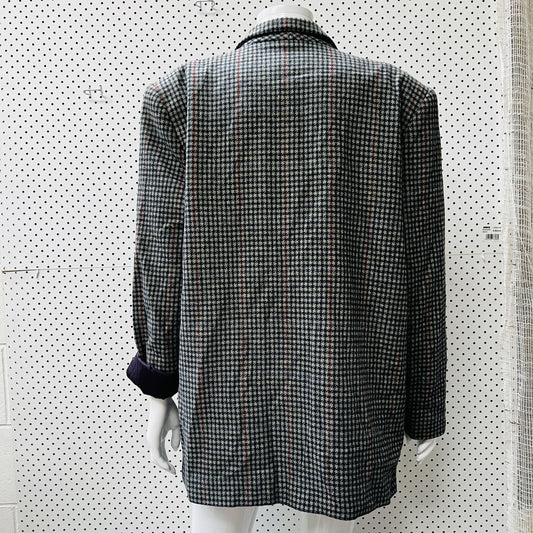 nz vintage / CLASSIFIED / 1990s wool mix blazer / L (3854449138109129115)