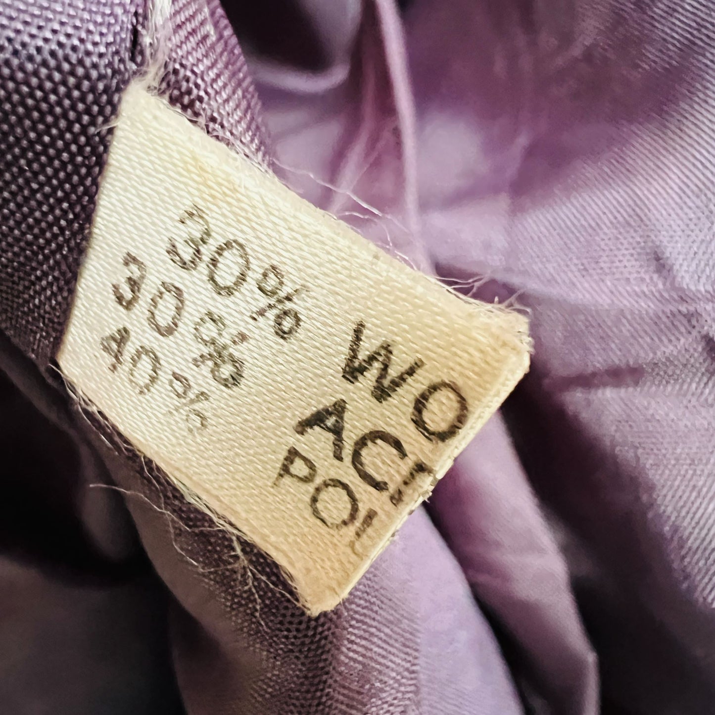nz vintage / CLASSIFIED / 1990s wool mix blazer / L (3854449151133802394)