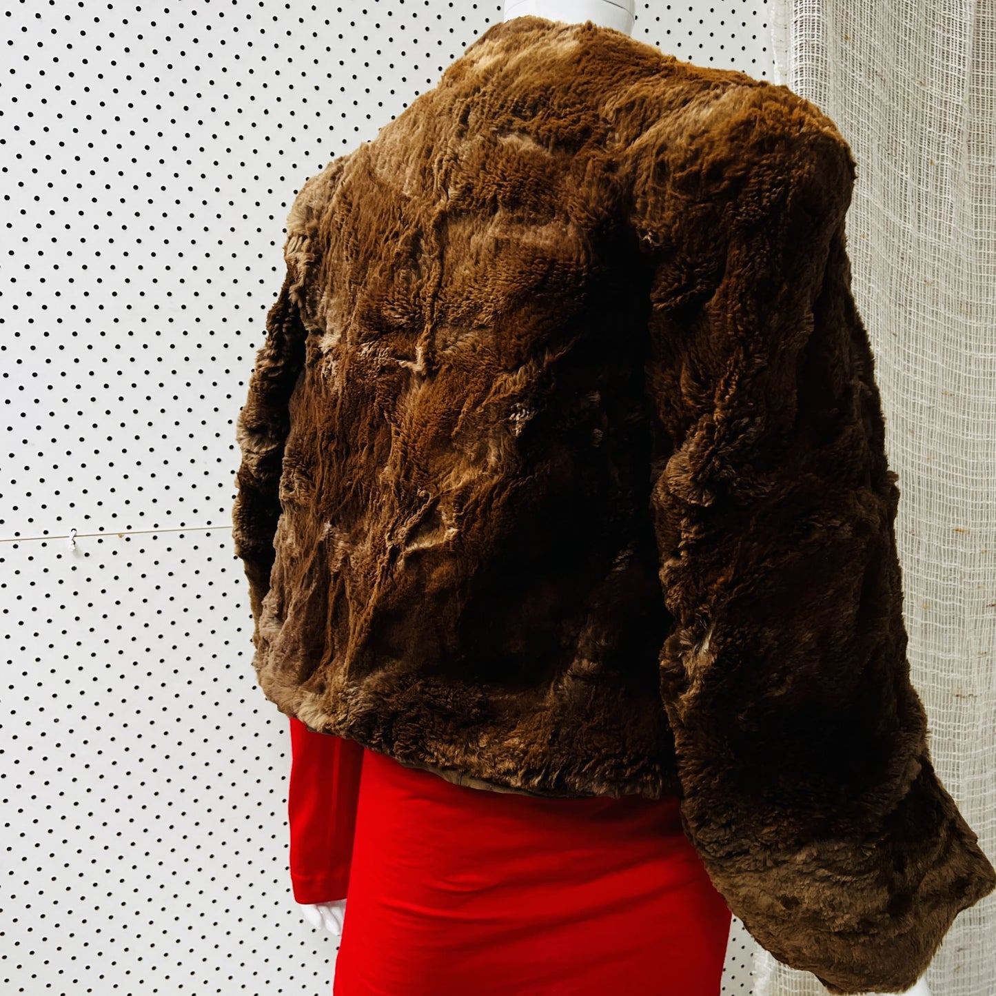vintage / fur jacket / M Jackets