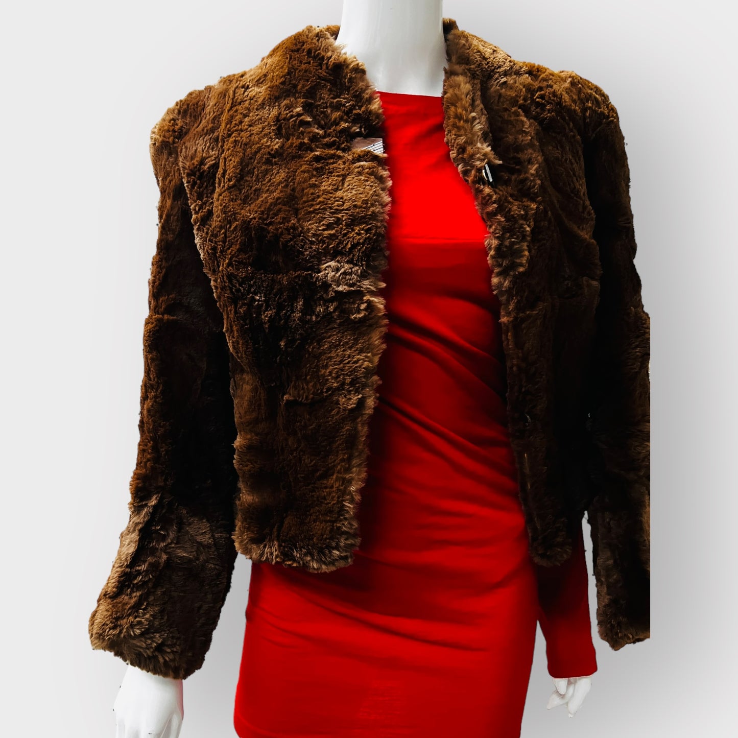 vintage / fur jacket / M Jackets