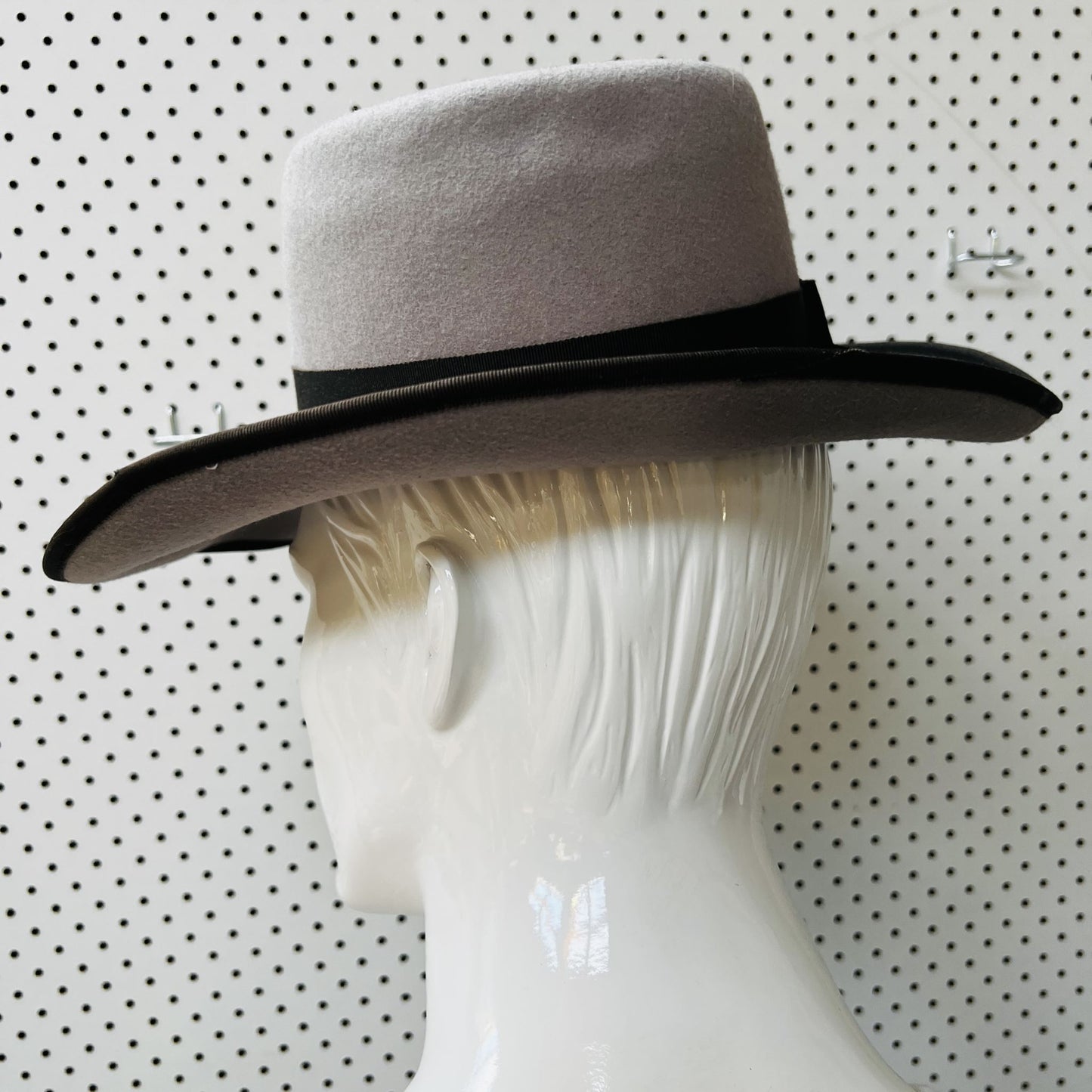 nz vintage / the hat factory / wool brimmed hat / s (3857286729844982113)