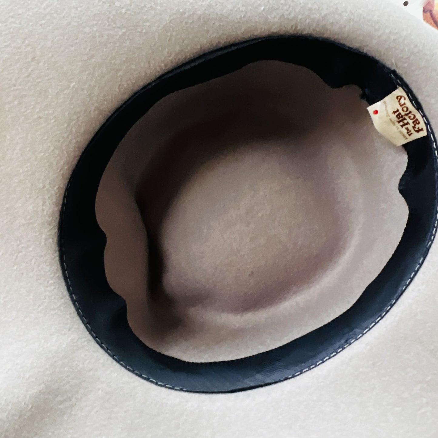 nz vintage / the hat factory / wool brimmed hat / s (3857286740832060742)