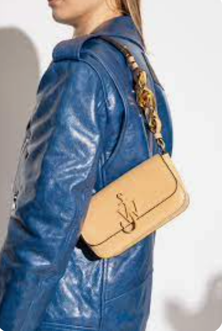 JW ANDERSON / tonal chant baguette bag in pink / $1300rrp / brand new with tags (3857496648828535916)