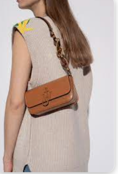 JW ANDERSON / tonal chant baguette bag in pink / $1300rrp / brand new with tags (3857496654670229134)